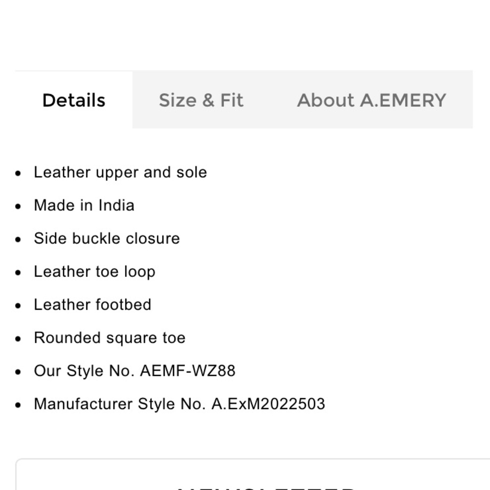 A.Emery x Matteau Zahara Sandal - Picture 7 of 9